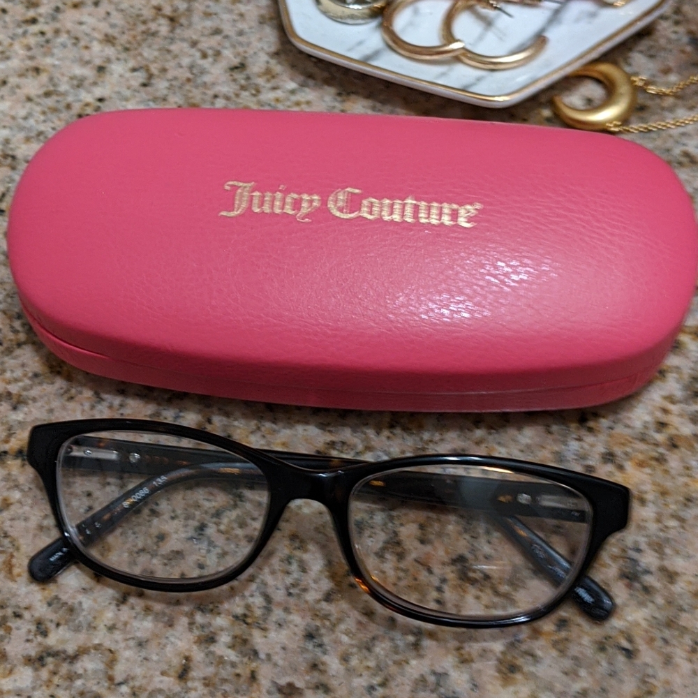 EUC Juicy Couture Eyeglasses with Case